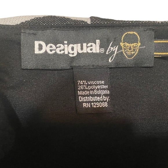 Desidual by Christian Lacroix Desigual Button Down Dress & White Dress Size M - Picture 7 of 9